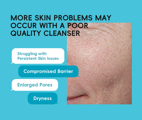 Quiyum 8X H2O AquaVitalize Facial Cleanser 100g Gentle Daily Cleansing Oil Control Refreshing Face Wash for All Skin Types