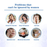 Estrogen Relief Cream for Women Reduce Fatigue Relieve Anxiety Stress Emotional Flashes Menopausal Progesterone Body Health Care