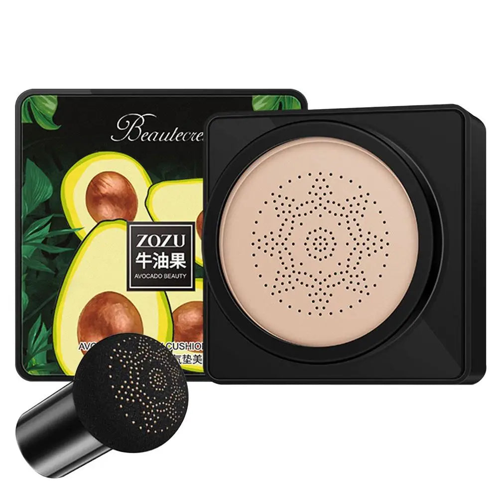 Air Cushion CC Cream Avocado CC Cream Foundation Long Lasting Matte Concealer Moisturizing BB Cream Makeup For Women & Girls