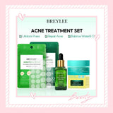 BREYLEE Tea Tree Essence Face Cream Acne Patch 4-Piece Set, Balances Oil And Water, Treats Acne