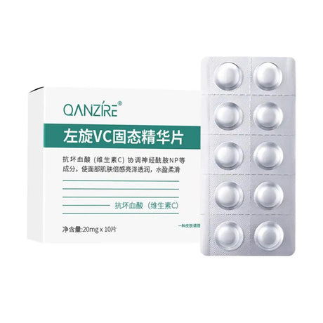 1 Kit VC Solid Essence Tablets Anti-aging Remove Wrinkle Shrink Pore VC Moisturizing Brighten VC Freeze-dried Powder Skin Care