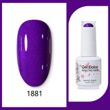 Clou Beaute Gel Color Hema TPO Free 15ml Gel Nail Varnish Soak Off UV Gel Polish Nail Art Manicure Lacquer Nail Art Jelly Gel