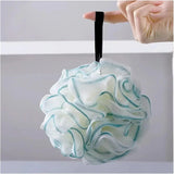Bath Shower Loofah Sponge, 1 PCS Shower Sponge Cleaning Bath Loofa Body Scrubber Balls, Bathing Sponges for Women and Men, Green