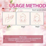 JUINHOU 2pcsCopper Peptide Rose Face Serum Set Hydrating Serum Kit For Fine Line Dry Skin Daily Face Care Brighten Skin All Skin