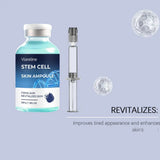 Viareline Stem Cell Skin Ampoule 35ml Firming Essence Reduces Fine Lines Rejuvenates Face Serum
