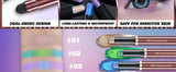 CHARMACY Multichrome Eyeshadow Pen Double Head Multichrome Eye Shadow Glitter for Eyes Waterproof Professional Maquillaje