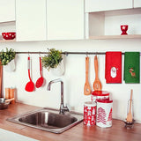 Christmas towels and bath towels, Christmas red towel and bath towel set, Merry Christmas bathroom supplies, Christmas gifts