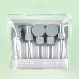 7PCS Travel Bottle Bag Wash Set Makeup Shampoo Body Wash Portable Skin Care Product Hand Cream Refillable Spray Lotion Bottle