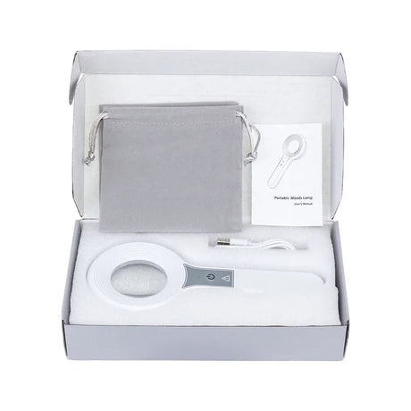 NEW Professional Dermatoscope Skin Medical Magnifier Detection Woods Lamp UVA Lamp For Vitiligo Detection