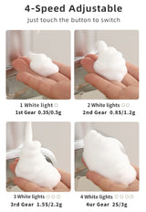 New Wall Mounted Automatic Soap Dispenser Foam Smart Hand Washing Machine 500ml Liquid Rechargeable Bathroom Induction Sensor
