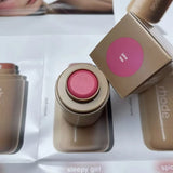 Makeup Cheek Blush Cream Blusher Stick Lip Gloss Phone Case for iPhone 16 17 Pro Max Piggy Sprinkle Sun Soak Tan Line Lipstick