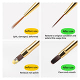 75ml Nail Brush Cleaner+Container+Filter Brush wash liquid Manicure Tools set