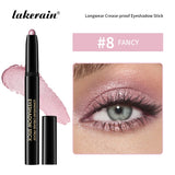 Eyeshadow Liner Sticks Matte & Shimmer Waterproof Metallic Glitter Eye Shadow Highlighter Pencil Eyeshadow Natural Cosmetics