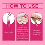 Women Pheromone Roll-On Perfume Long Lasting Cologne Fragrance Flirty Scent Natural Fresh Enchanting Attractive Aroma