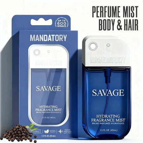 BODY & HAIR FRAGRANGE MIST For Men, 8 Differect Scent Perfume Spray, Long-Lasting Fragrance, Perfect For Dates, Parties & Gift,