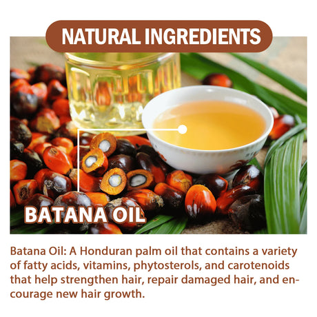Batana Oil Hair Conditioner Smoothing Shine Soft Hair Serum Hair Care Smooth Hydrating Repair Damaged Frizzy Dry Hair Treatment