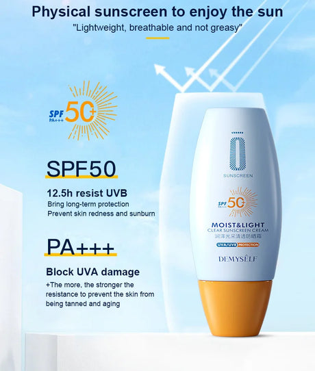 Sunscreen SPF50+ Facial Body Sunscreen Whitening Sun Cream Sunblock Skin Protective Cream Anti-Aging Oil-control Moisturizing
