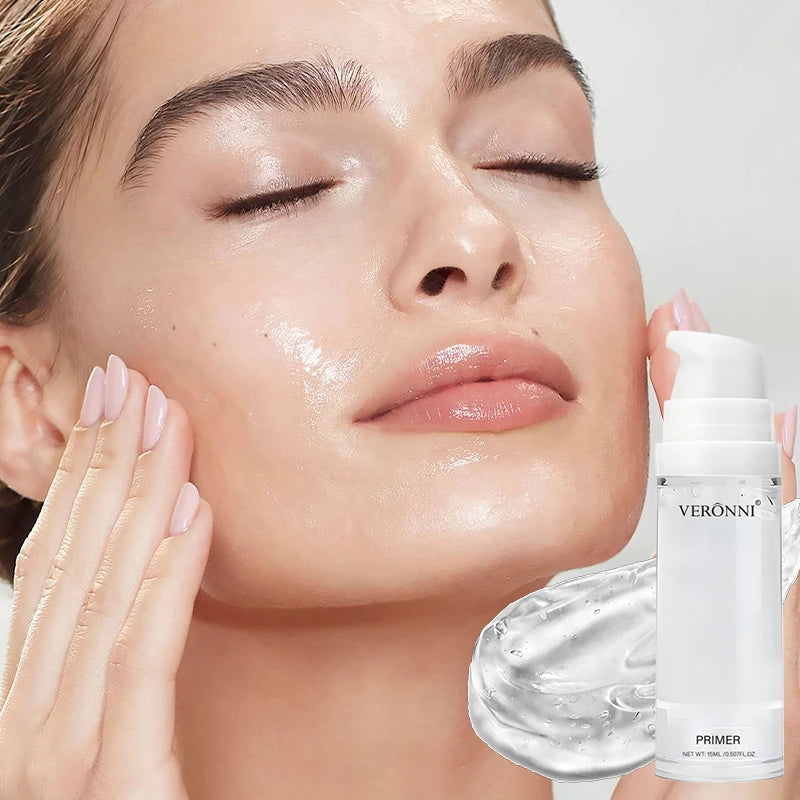 2Pcs Hydrating Face Primer Gel Pore Minimizing Makeup Base Oil Control Long Lasting Smooth Skin Primer For All Skin Types 15ml