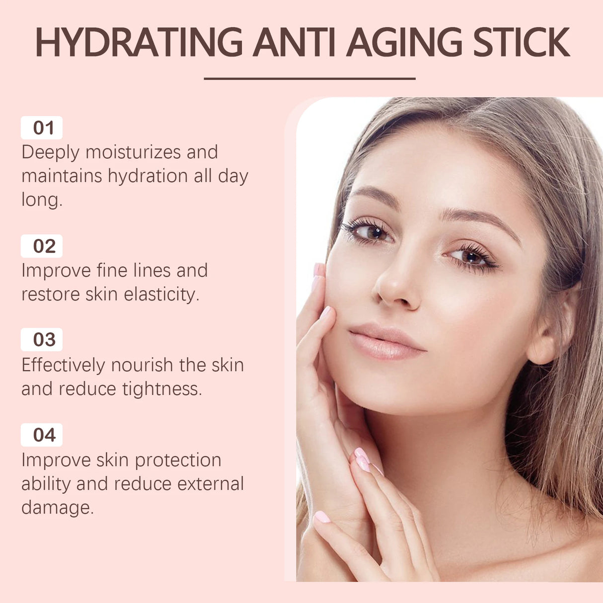 Moisturizing Multi Balm Stick Wrinkle Bounce Collagen Improving Wrinkle Universal Cream Dull Hydrating Stick Korean Skin Care