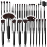 32Pc Makeup Brush Set Cosmetic Tools for Powder Eye Shadow Foundation Blush Blending Beauty Makeup Brush Kit for Makeup Starters