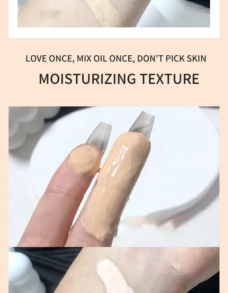 JOCO Liquid Foundation Oil Control Moisturizing Makeup Concealer Refreshing Natural Clear Waterproof Longlasting Face Makeup Hot