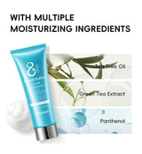 Quiyum 8X H2O AquaVitalize Facial Cleanser 100g Gentle Daily Cleansing Oil Control Refreshing Face Wash for All Skin Types