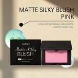 Multicolor matte silky blush, adheres well, long-lasting, easy to blend, gives a youthful, lightweight feel, perfect for everyda