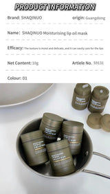 Colorless Moisturizing Lip Mask, SHAQINUO Pre-Makeup Hydration, Daily Lip Care, Reduces Lip Lines, Anti-Cracking Lip Balm