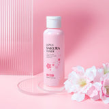 LAIKOU Japan Sakura Toner with Niacinamide Hyaluronic Acid Vitamin C 100ml - Moisturizing Refreshing Gentle