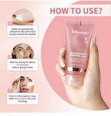 Collagen Wrapping Mask And Brush Set Rejuvenation Moisturize Brightening Korean Face Mask Make Glowy Skin Elasticity Facial Mask