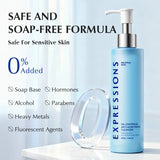 Korean Facial Cleanser – Salicylic Acid + Niacinamide, Blue Lotus & Lotus Extract for Fresh Clean & Oil-Balanced Skin