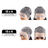 13x4 13x6 Water Wave Curly Human Hair Wig 30 Inch Lace Front Wig Human Hair Deep Wave Frontal Wig Hd Lace Wigs For Black Women
