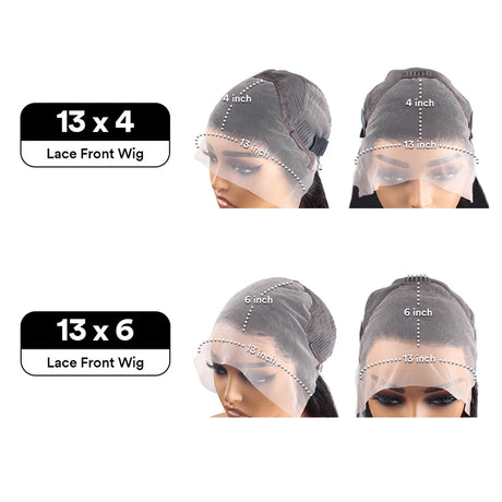 13x4 13x6 Water Wave Curly Human Hair Wig 30 Inch Lace Front Wig Human Hair Deep Wave Frontal Wig Hd Lace Wigs For Black Women