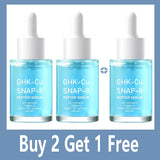 GHK-Cu SNAP-8 Peptide Face Serum Blue Copper Moisturizing Essential Oil Cleansing Moisturizing Deep Hydration Skin Care Refresh