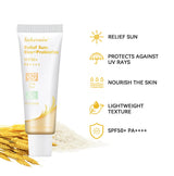 Lakerain SPF50+ Rice+Probiotics Sunscreen Skin Protection Refreshing Makeup Sunscreen Cream UV Resistance Facial Sunscreen New