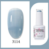 Clou Beaute Gel Color Hema TPO Free 15ml Gel Nail Varnish Soak Off UV Gel Polish Nail Art Manicure Lacquer Nail Art Jelly Gel