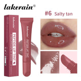10ml Mirror Lip Glaze Moisturizes Jelly Lip Enrichment Oil Lasting Water Light Glass Lip Oil Remove Line Lip Protection Serum