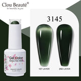 Clou Beaute Translucent Jelly Nude Pink Nail Gel Polish 15ml Vernis Semi Permanent Gel Colorful Varnish Nail Art Manicure Gel
