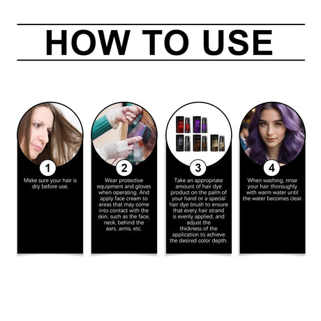 EELHOE Hair Dye Shampoo Nova Hair Instant Dye Shampoo Men Women Quick Easy Safe Hair Color Gray Hair  Coverage Nourish Scalp