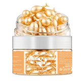 Fullerene Placenta Serum. With Elastin Vitamin E Glycerin. Firming Anti-Wrinkle Anti-Aging. Day Night Use Formula. 50 Pieces.