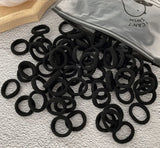 50/100Pcs Hair Bands for Children Colorful Nylon Scrunchie Hair Ties Rubber Band Kids Elastic Hair Leagues Girl Accessories