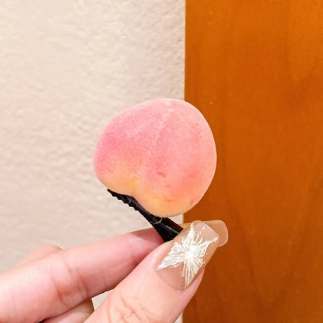 1 Fun Fruit and Vegetable Shaped Duckbill Clip Cute Simulation Fruit Hair Clip Side Clip Women's Broken Hair Clip
