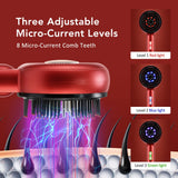 Blue Red Light Spray Massage Comb Hair Growth Vibration Head Massager Brush Anti Hair Loss Scalp Liquid Medicine Atomizing Comb