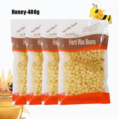 1000g/400g/50g Hot Wax Hair Removal Depilatory Waxing Wax Beads For Wax Heater Painless for Body Hairs Removal Beans