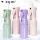 1pcs Wheat Straw 200ml Water Spray Bottles Barber Shampoo Mist Spray Scan Gardening Refillable Bottle Salon Hair Styling Tools