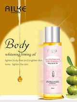 AILKE Glutathione & Vitamin C Kit, With Whitening Lotion, Moisturizing Cream, Lightening Soap, Spa Oil, Glowing Body Cream