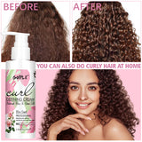 GOIPLE Chebe Butter,Hair Mask,Moisturizing & Nourishing Chebe & Rosemary Growth Oil Rose Curl Defining Cream Hair Curl Enhancer