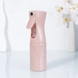 1pcs Wheat Straw 200ml Water Spray Bottles Barber Shampoo Mist Spray Scan Gardening Refillable Bottle Salon Hair Styling Tools