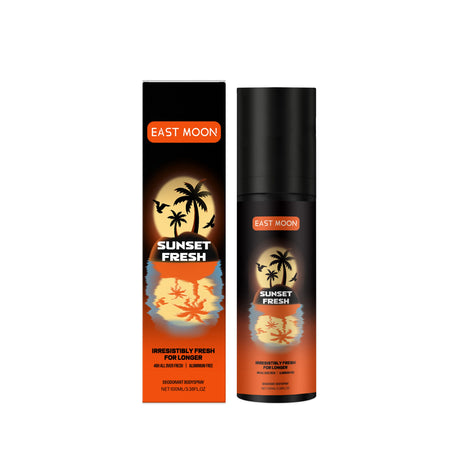 East Moon Fruity Deodorizing Spray Sweat Eliminator Keep Refresh Odor Removal Reduce Body Bad Smell Man Underarm Deodorant Spray