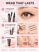 9PCS Makeup Gift Set for Women, All-in-One Lipstick Mascara Eyeliner BB Cream Powder Compact, Travel Beauty Kit for Beginners